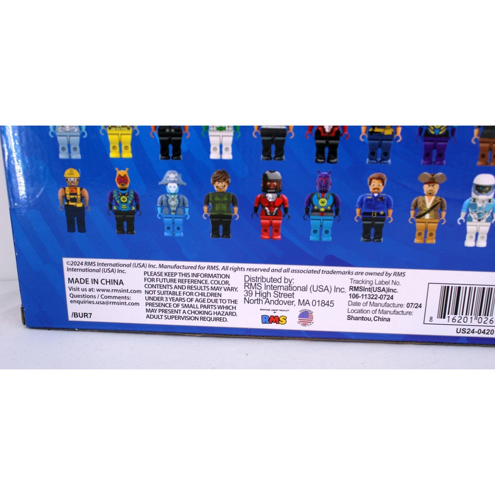 Block Tech 40 Collectible Figures Set Building Block Compatible Minifigures New - Picture 3 of 3